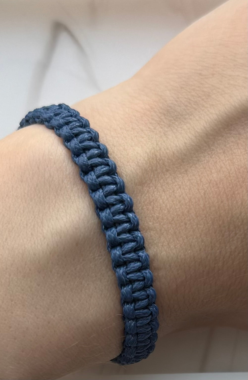 Navy Quartz Duo Friendship Bracelet