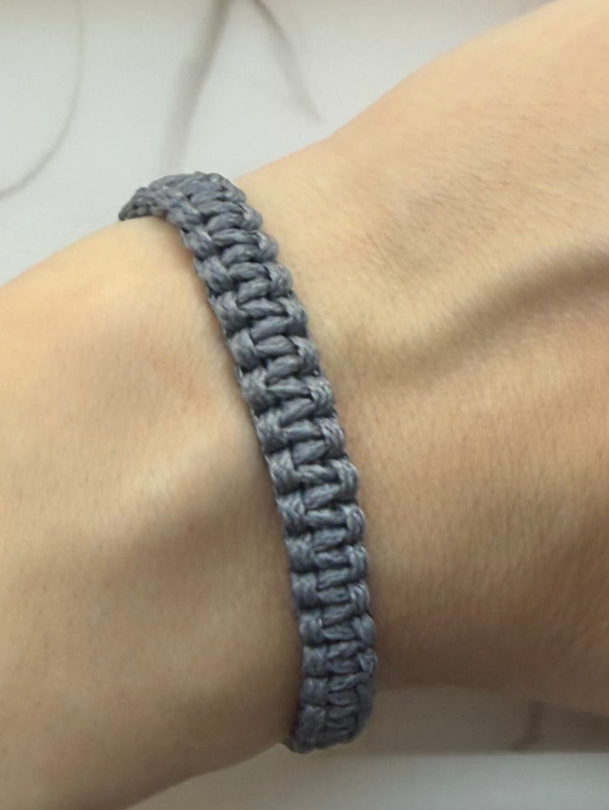 Gray Friendship Bracelet
