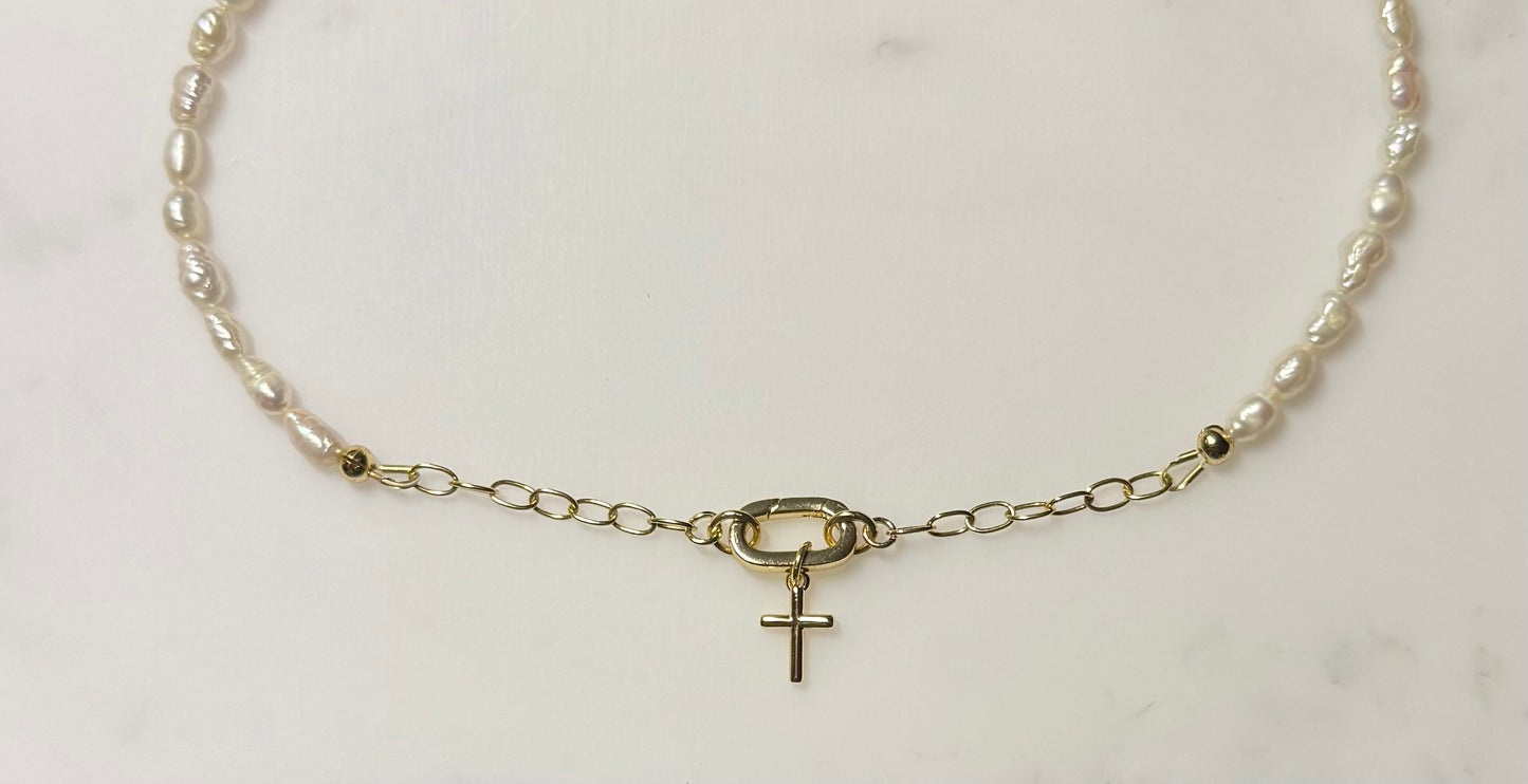 Tiny Cross Charm