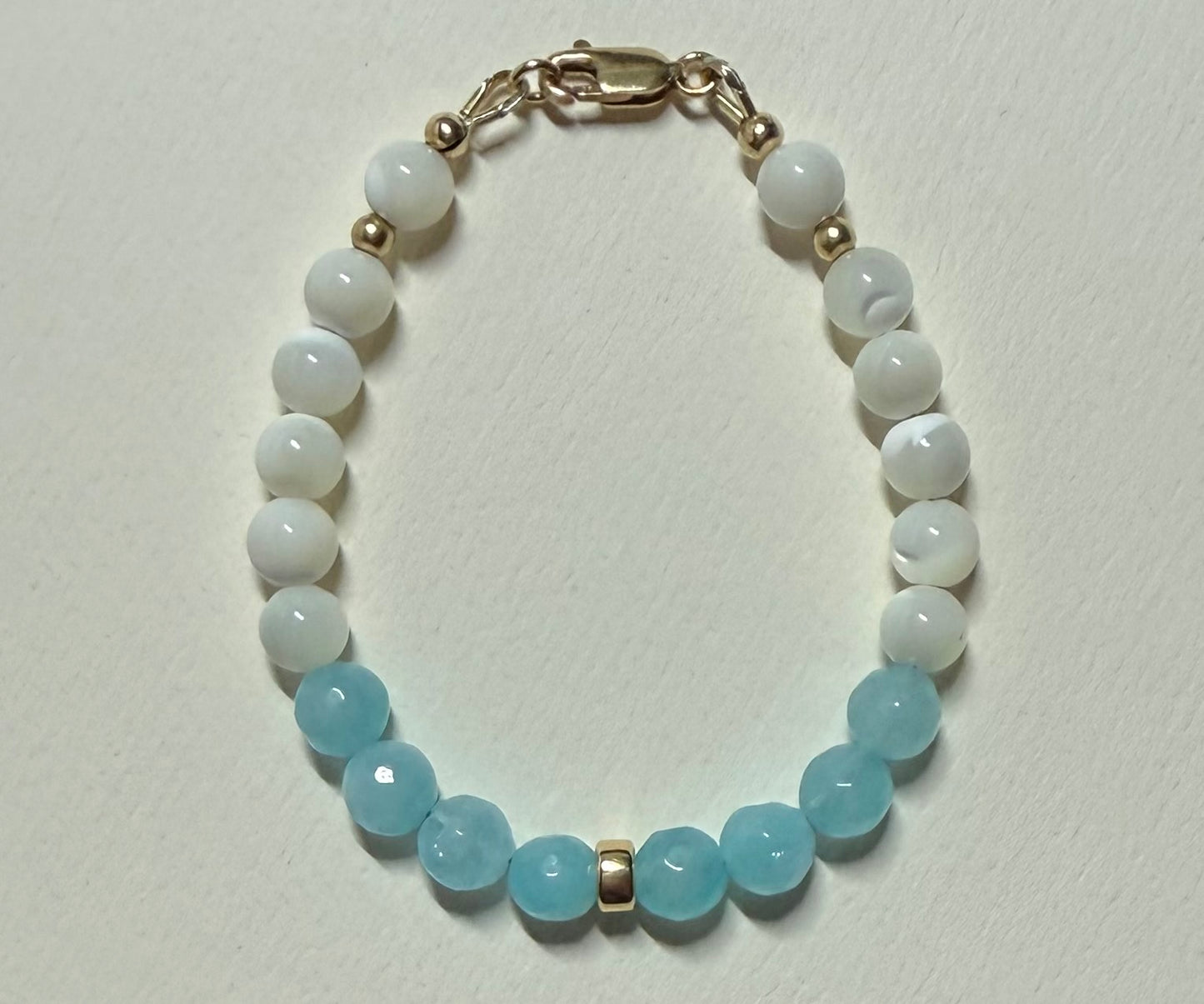 Aventurine with Natural Shells Beads Bracelet