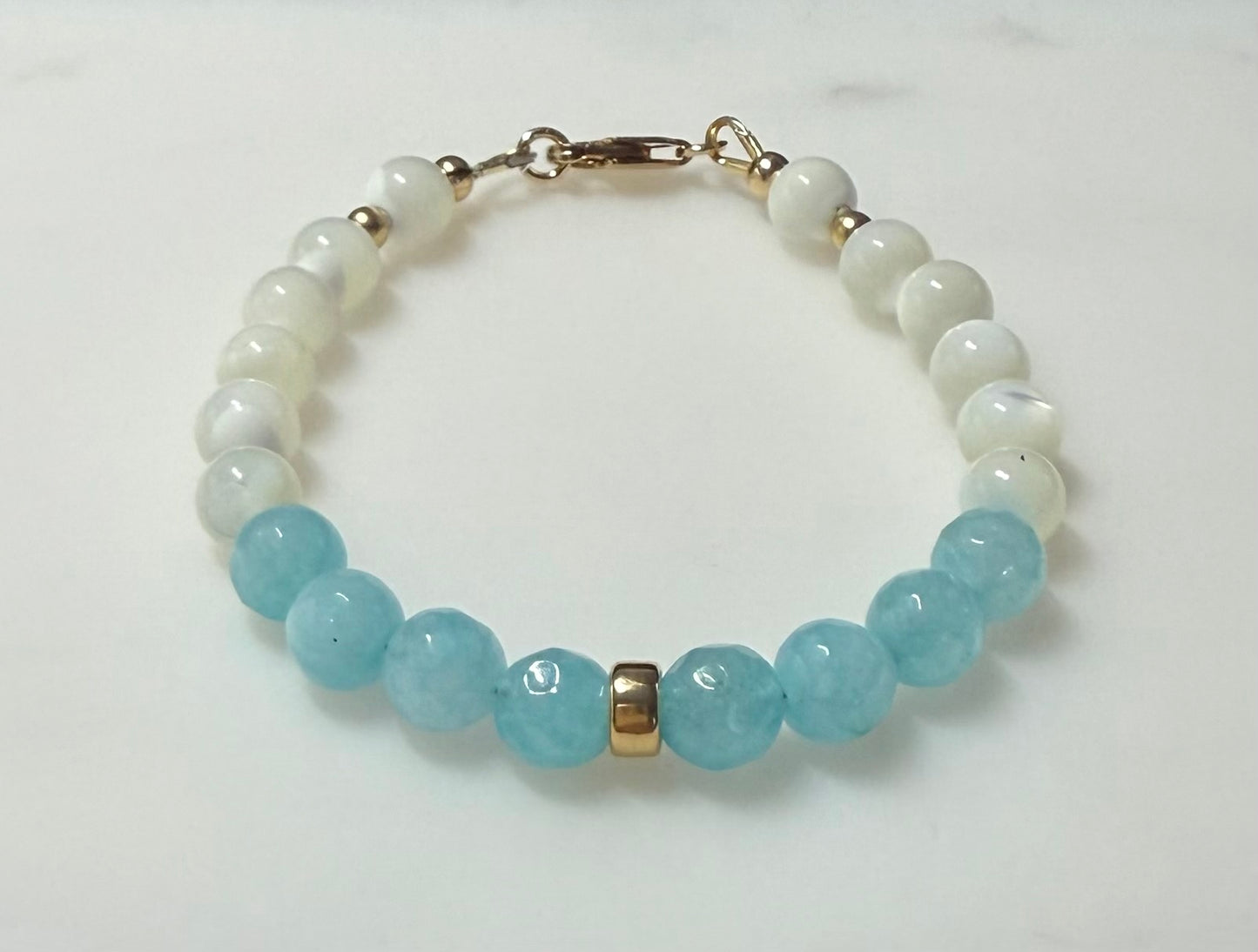 Aventurine with Natural Shells Beads Bracelet