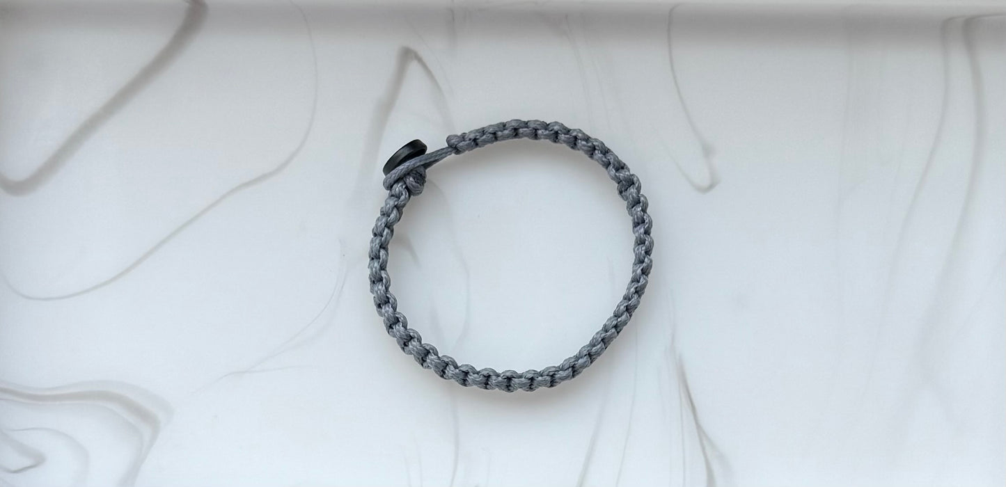 Gray Friendship Bracelet