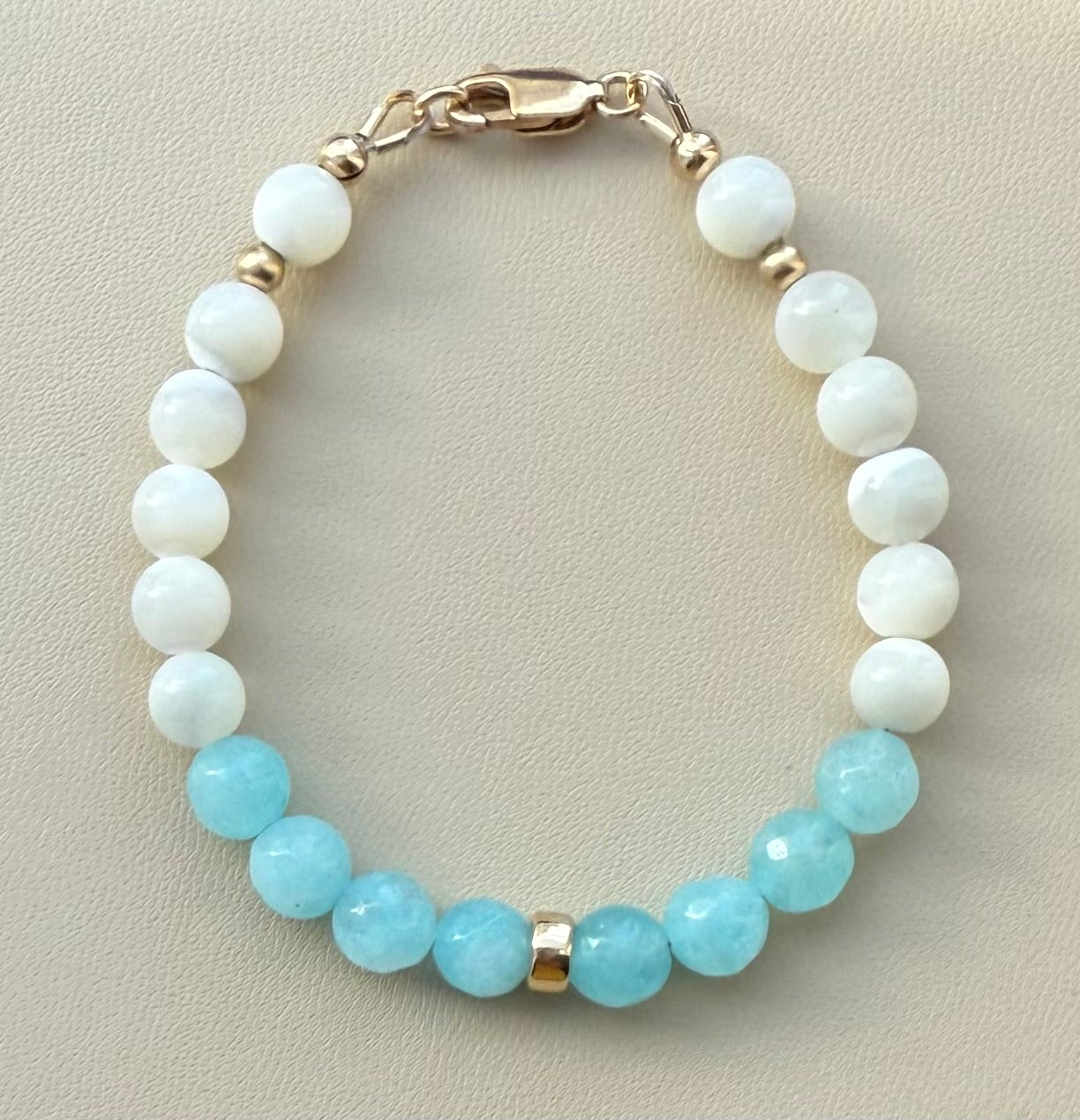 Aventurine with Natural Shells Beads Bracelet