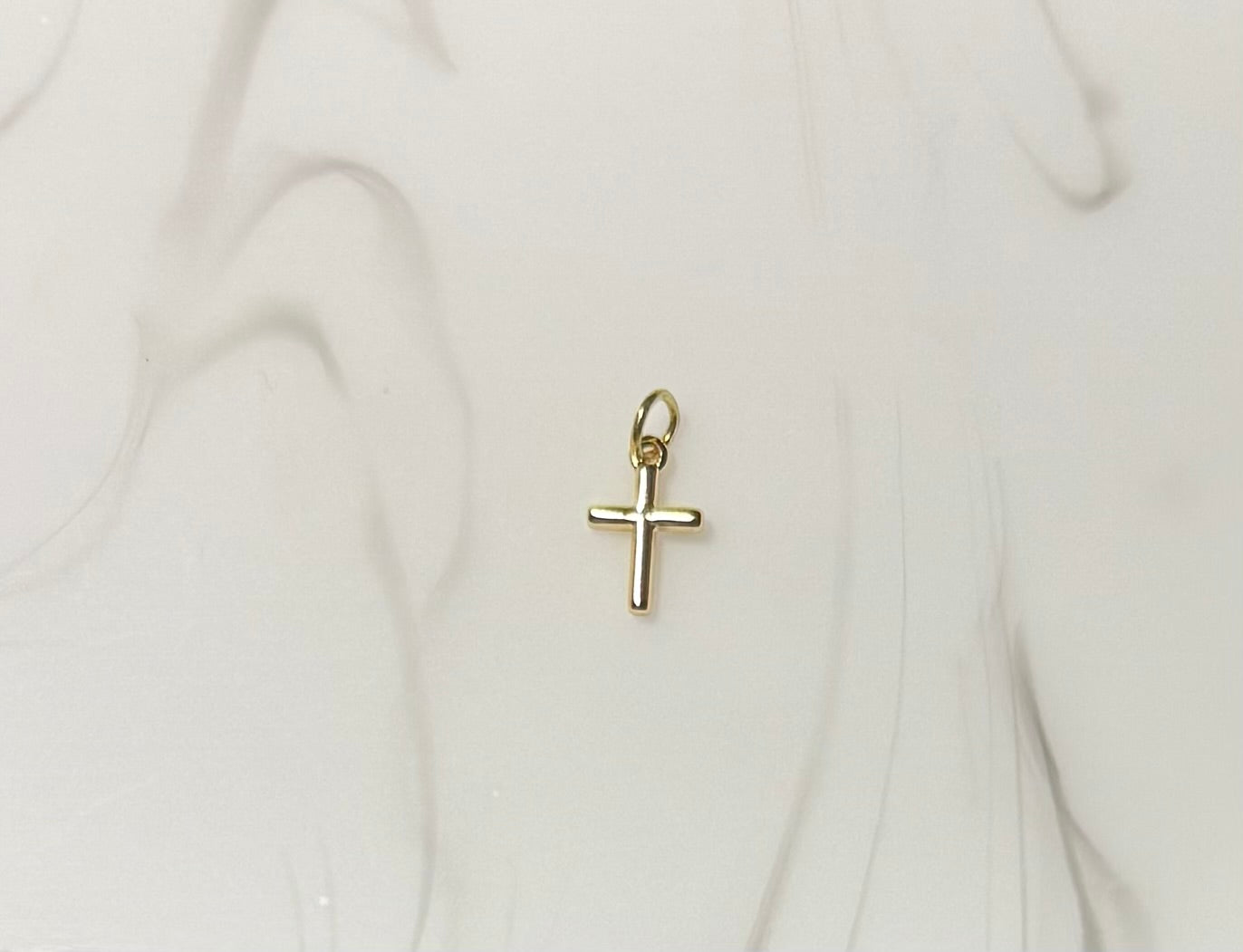 Tiny Cross Charm