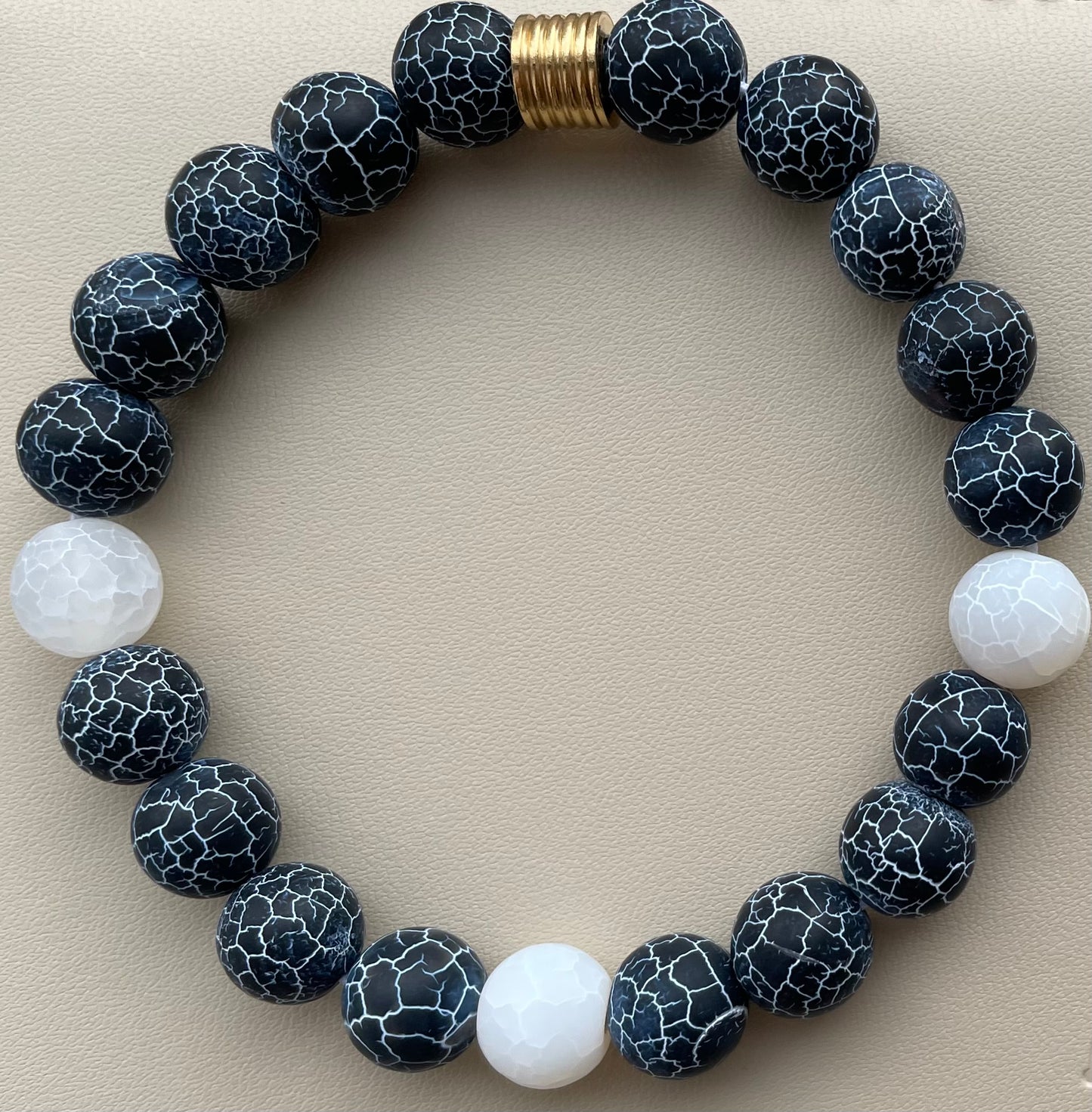 Lucky Denim Bracelet
